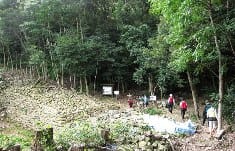 防人の城・金田城跡を探索